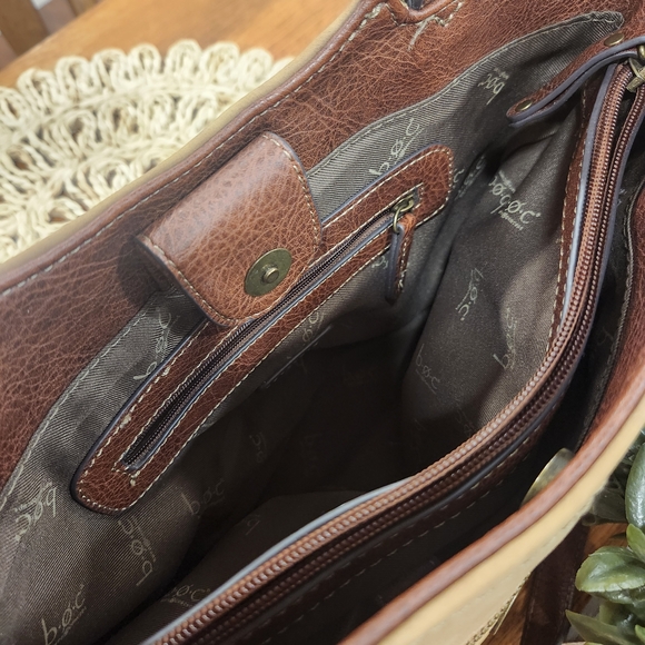 b.o.c. Tan and Brown Shoulder Bag - Picture 3 of 5